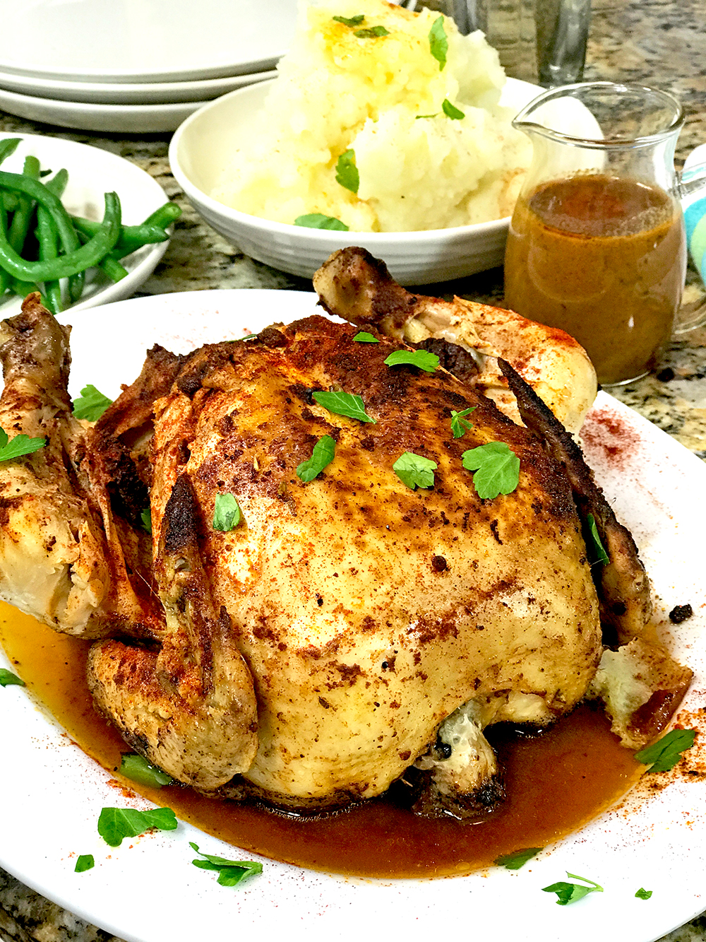 Whole Chicken Pressure Cooier Recipe using the instant pot