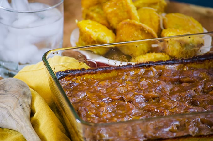 Quick baked beans from the Instant Pot