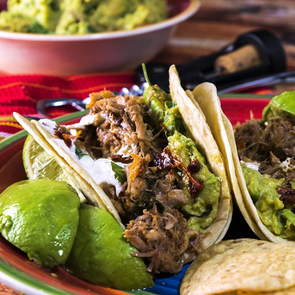 Instant Pot Pork Tacos are fast and easy to make.