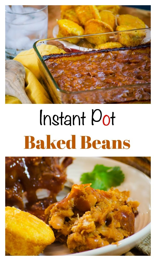 This Instant Pot Quick Baked Beans recipe is a delicious homemade baked beans recipe that you make from scratch and is ready to eat in just over an hour.