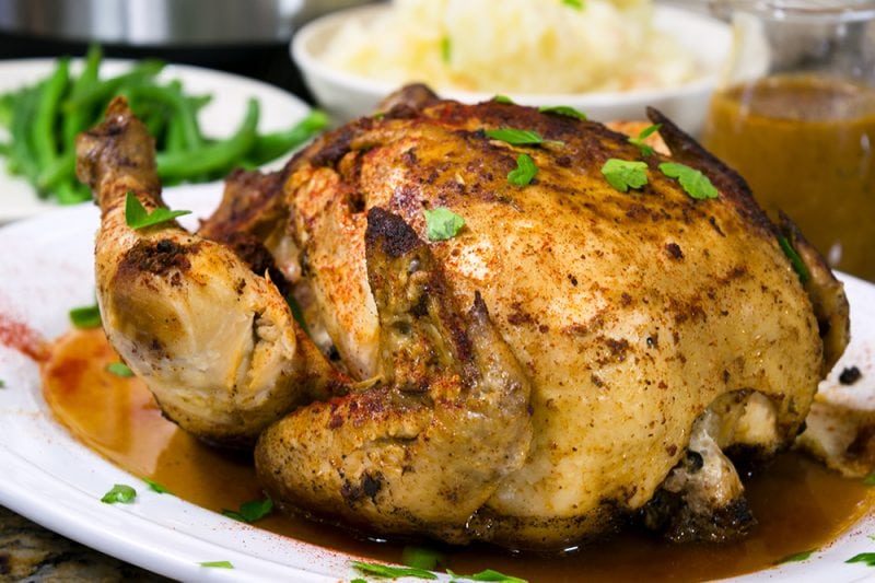 Whole Chicken Pressure Cooker Recipe Using The Instant Pot So Good!