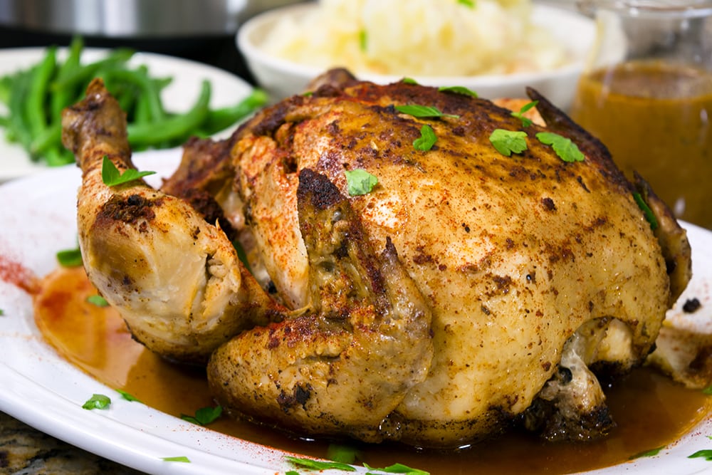 Instant Pot whole chicken pressure cooker recipe